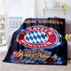 Fc Bayern München 7 Customize Your Name Blanket Gift Customizable Blanket Soft & Cozy Suitable for Seaside Bed Sofa Livingroom All-Season Use