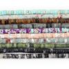 1strand 4/6/8/10mm Natural Stone Flat Beads Druzy Quartz Crystal Loose Spacer DIY Bracelet Necklace Fashion Jewelry
