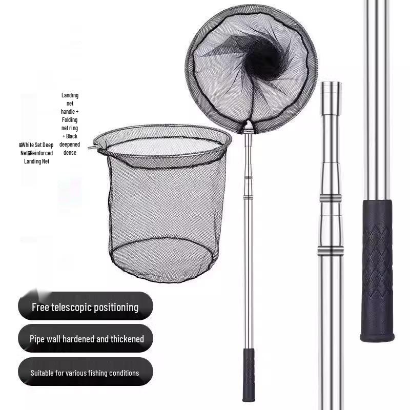Telescopic Poultry Catching Net for Chickens, Ducks, Geese, and Pigeons