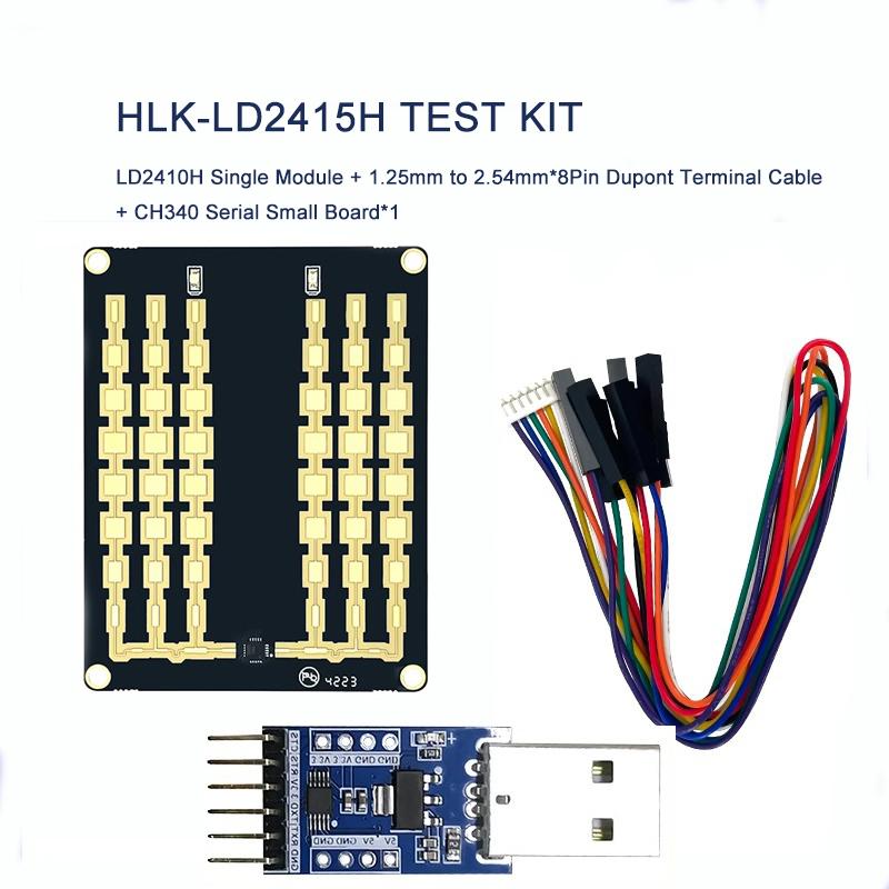 Free Shipping HLK-LD2415H Millimetre Wave Vehicle Speed Feedback Radar Module 1KM Long Range Speed Sensor Serial Communication