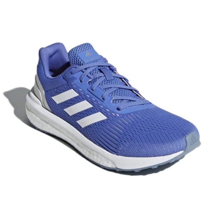 adidas נעלי ריצה סולאריות קלות ונושמות נמוכות כחולות לנשים AQ0328