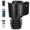 JOYTUTUS Car Cup Holder Car Cup Holder Smartphone Compatible with Hydro Stanley and Other Bottles with a Diameter of To Extender, 2-in-1 (with
