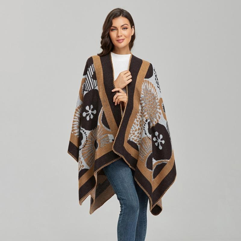 Women S Fashion Warm Scarf Cape For All Seasons