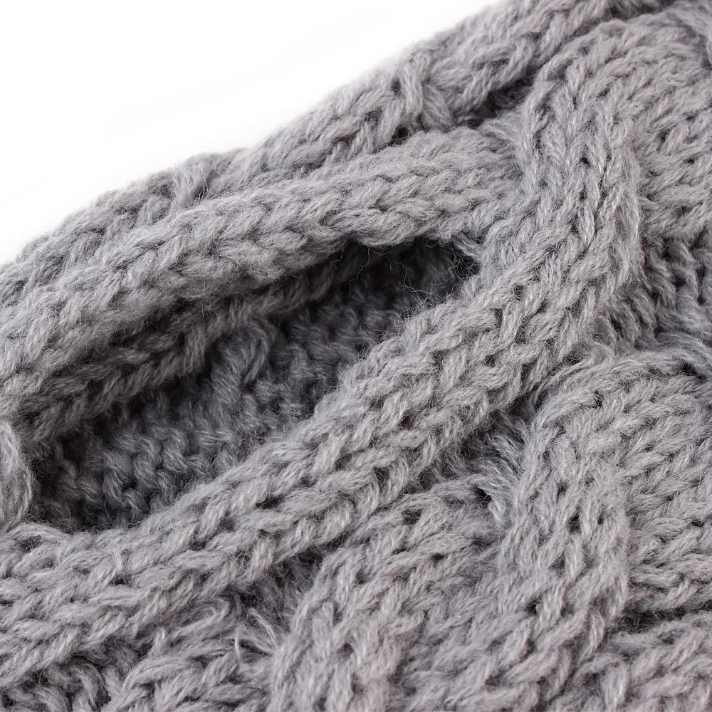 Winter Dog Clothes Chihuahua Soft Puppy Kitten Kitten High Collar Solid Color Design Sweater Fashion Clothing for Pet Dogs Cats