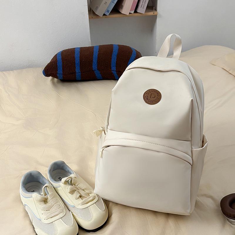 

Универсальный дорожный рюкзак большой вместимости для женщин – Легкая и стильная сумка для ноутбука белый