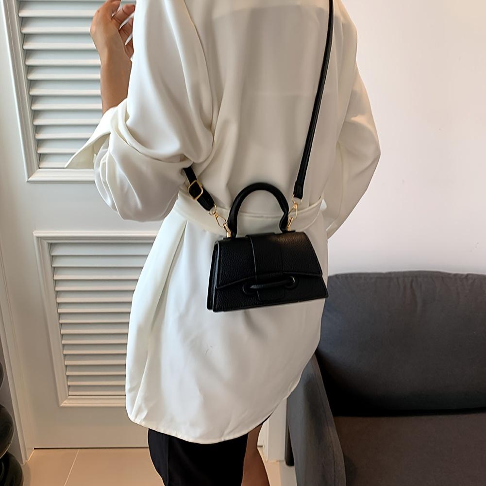 Geantă de mână de designer de nișă la modă, geantă mini crossbody pentru femei, poșetă pătrată cu mâner de sus la modă