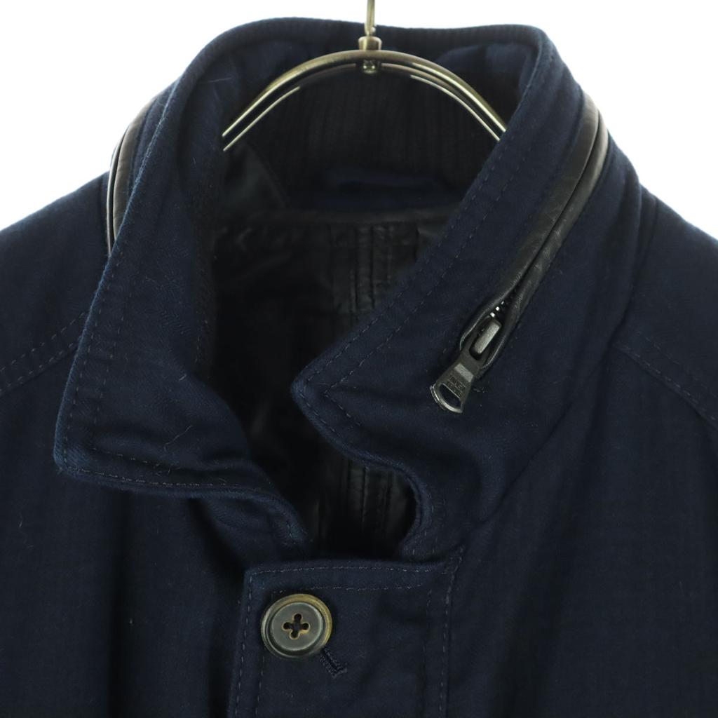 23ku Lightweight inner down included Jacket 48 Navy Men's Used