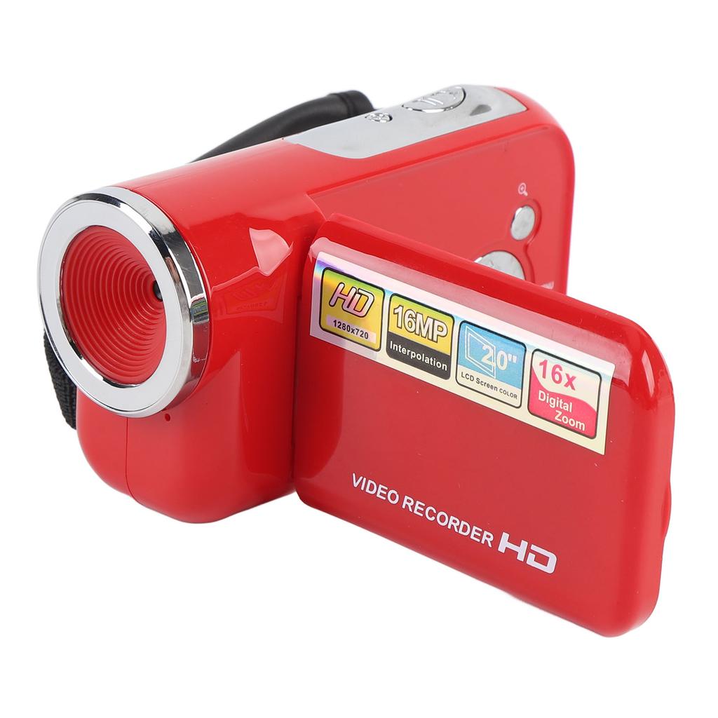 Digital Video Camera 2 Inch Color Screen 1080P 16MP 16x Zoom Anti Shake DV Camcorder for Travel Campus Growth Record