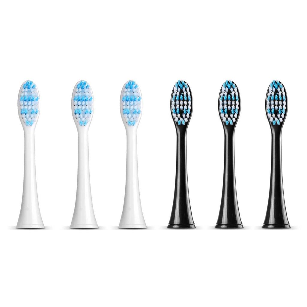 Sonica B3 White And Black Sonic Toothbrush Set