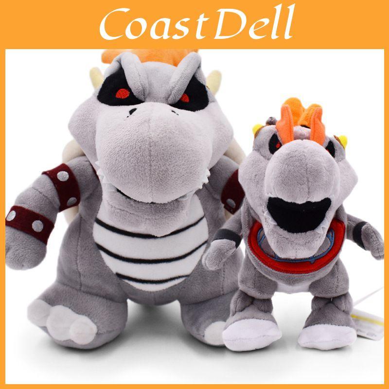 Super Mario Bones Fire Dragon Plush Toy High Quality And Exquisite Workmanship