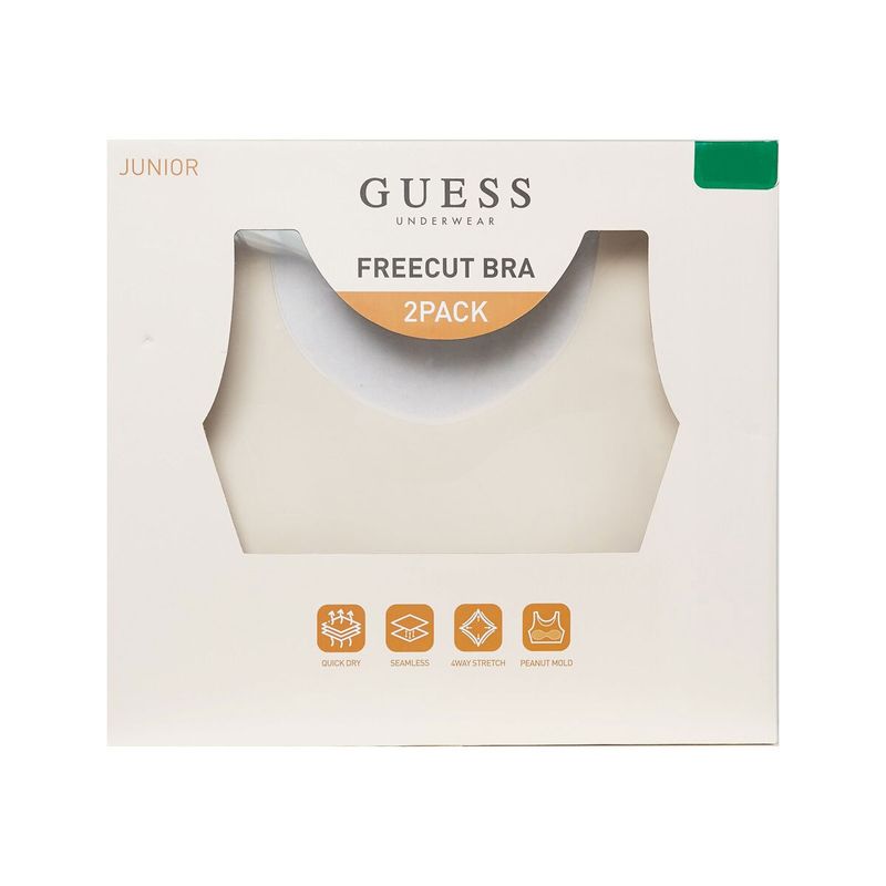 Guess Kız Çocuk Junior Kesiksiz Sütyen 2'li Paket