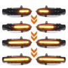 LED Dynamic Turn Signal Blinker Side Mirror Indicator Sequential Light For Mercedes Benz C Class W203 W211 S203 CL203 2001-2007
