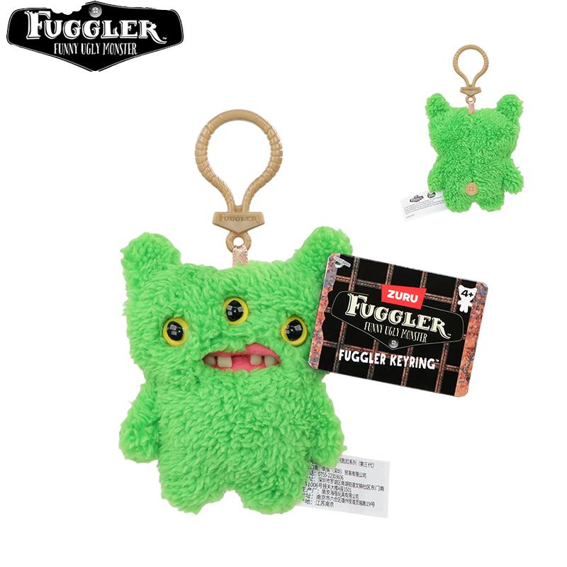 Fuggler Peluches Monstres Drôles Moches Pendentifs Monstres à Dents Kawaii Fugguler Mignonnes Poupées Peluches Accessoires de Décoration
