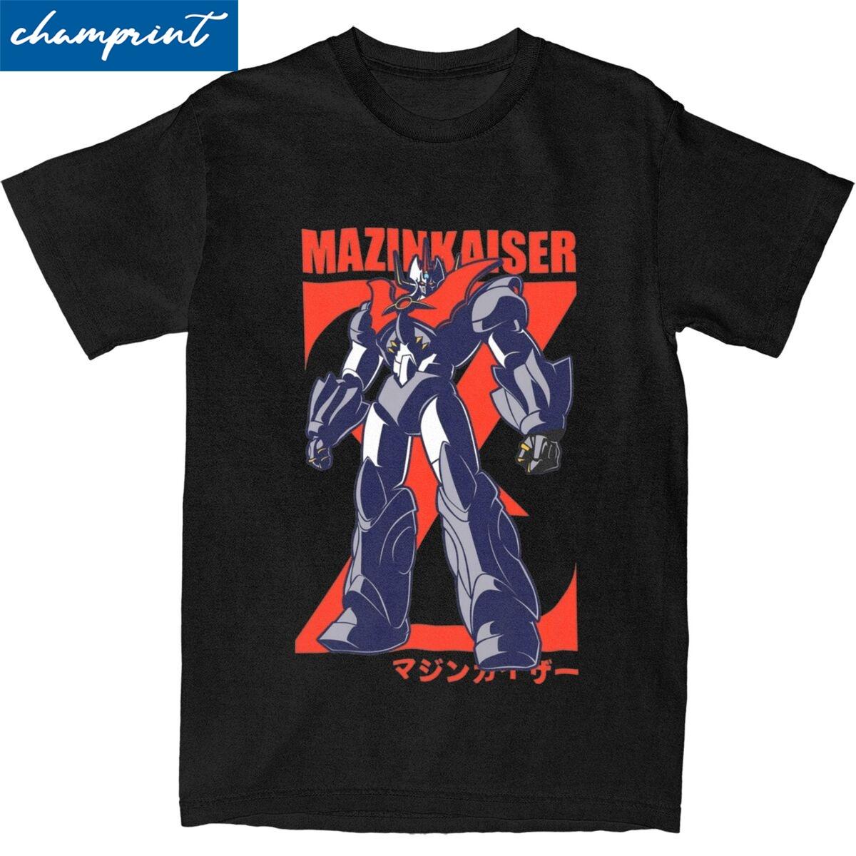 

221 Mazinkaiser Full T-Shirts for Men Women Mazinger Z Humor 100% Cotton Tees Crewneck Short Sleeve T Shirts New Arrival Tops... S разноцветный