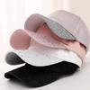 Fashionable Unisex Baseball Caps Sunproof Hat for Sports and Leisure Wear with Glitters Brim Breathable and Comfortable