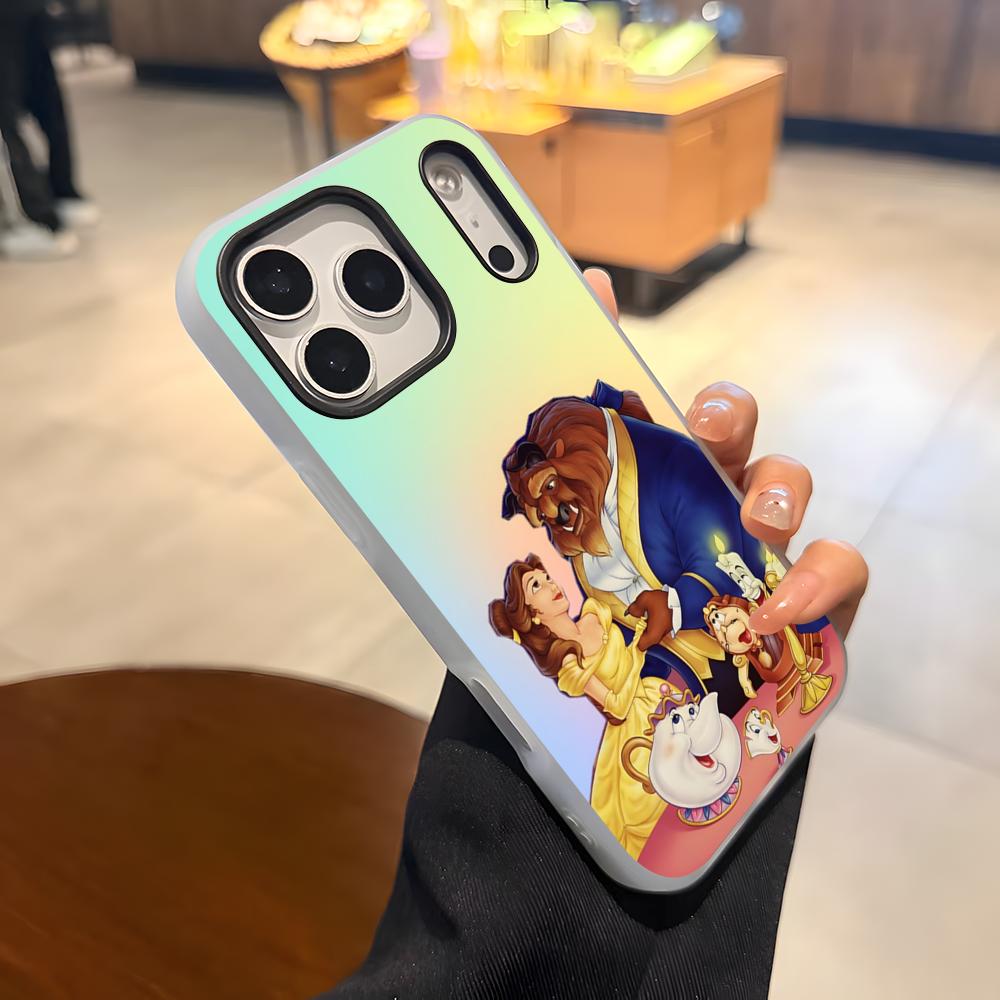 B-BeautyS And The B-Beast Phone Case For IPhone 17 Air 16 E 15 14 Plus 13 12 11 Pro Max Jelly 2 In 1 Protective Case