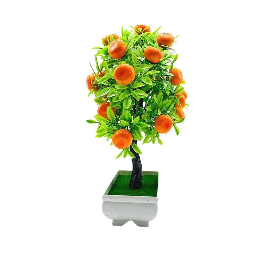 Pomegranate Chili Fruit Tree Potted Multicolor Simulation Plant Potted Home Decoration