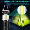 Camping Lantern Rechargeable Led Lanterns Hurricane Light With Flashlight and Magnet Base for Camping Hiking Emergency Outages