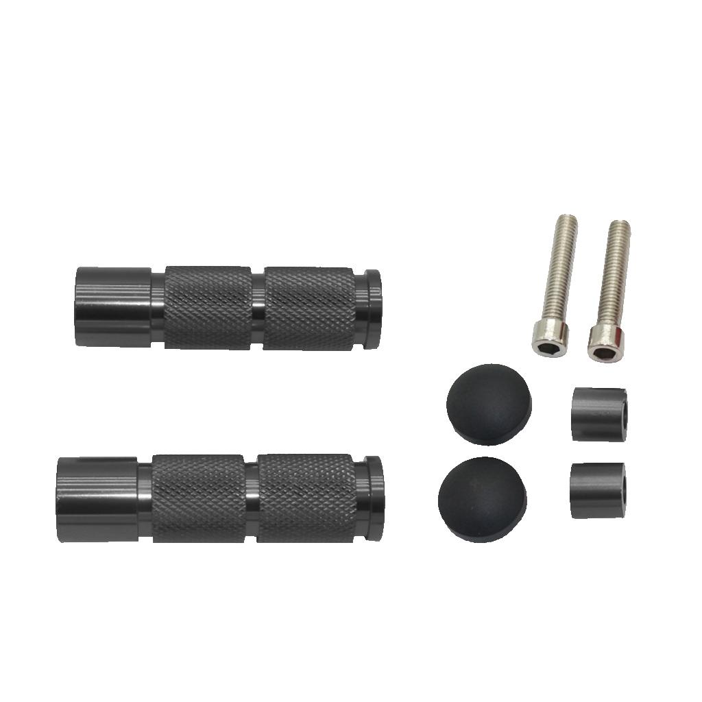 10mm Dia. Foot Pegs Footrests For Rearsets Motorcycle Dirt Bike