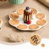 Creative Retro Biscuits Ceramic Coffee Mug High-end Exquisite Cereal Breakfast Cup Afternoon Tea Snack Dessert Plate