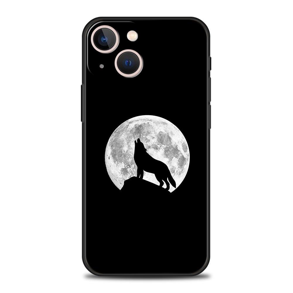 The Wolf Phone Case For iPhone 17 16E 15 16 14 13 12 11 Pro Max 7 8 Plus Soft TPU Back Cover