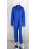 2025 Women's Spring Fashion Solid Color Lapel Shirt & High-Waisted Pants Set