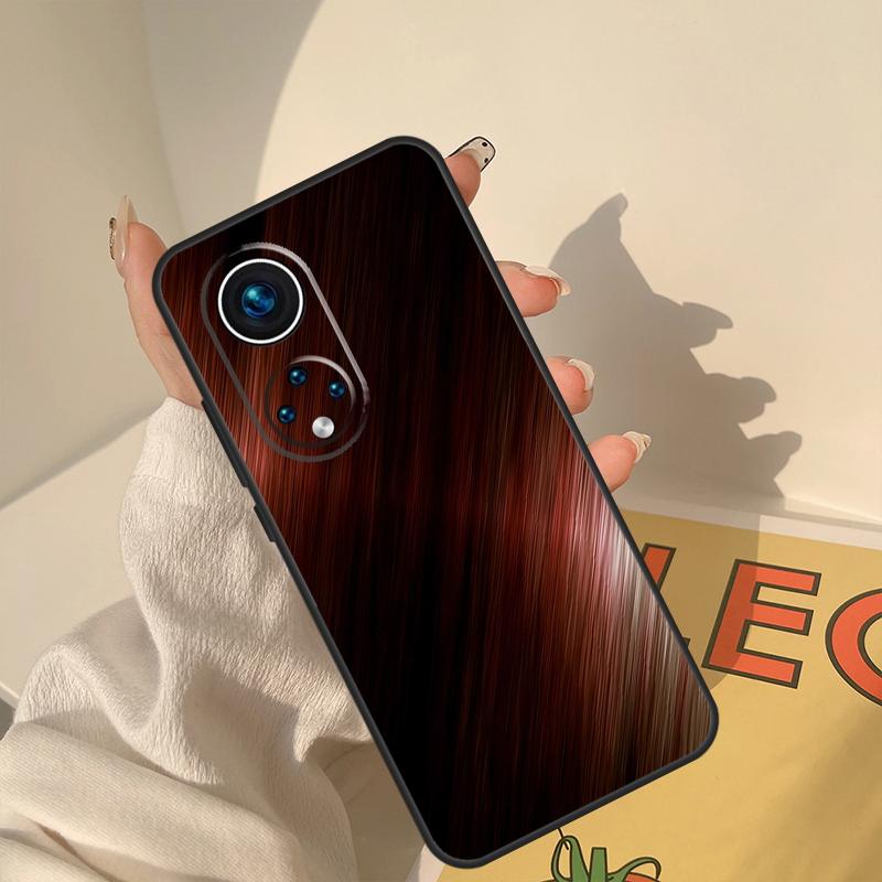 Brushed Metal Texture Steel Print Case For Honor Magic 8 Pro 7 6 5 Lite Cover For Honor 200 400 50 70 90 X8a X8b X9a X9b X9c