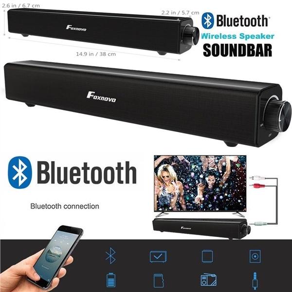foxnovo soundbar connect to tv