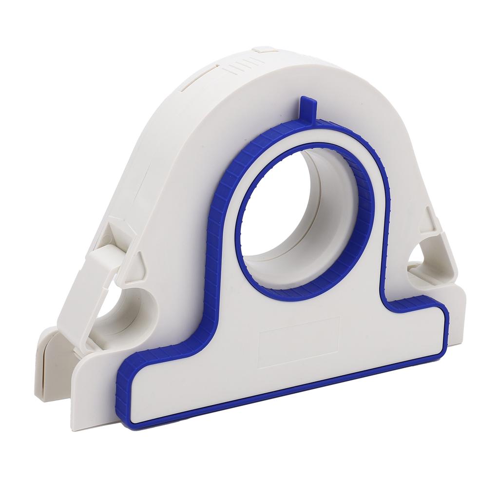 Masking Tape Applicator and 25mm Wide White Sticker Roll Covering Paint Tape Dispenser Cutter for Trim Window Door Frame