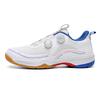 New Sneakers Rotating Buckle Badminton Shoes Men's and Women's Outdoor Sports Running Shoes Tennis Training Shoes Rubber Sole