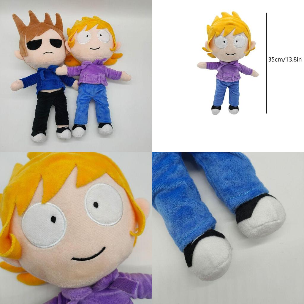 Exclusive Eddsworld Plush Cartoon Doll Soft Stuffed Toy For Stylish Home Decoration