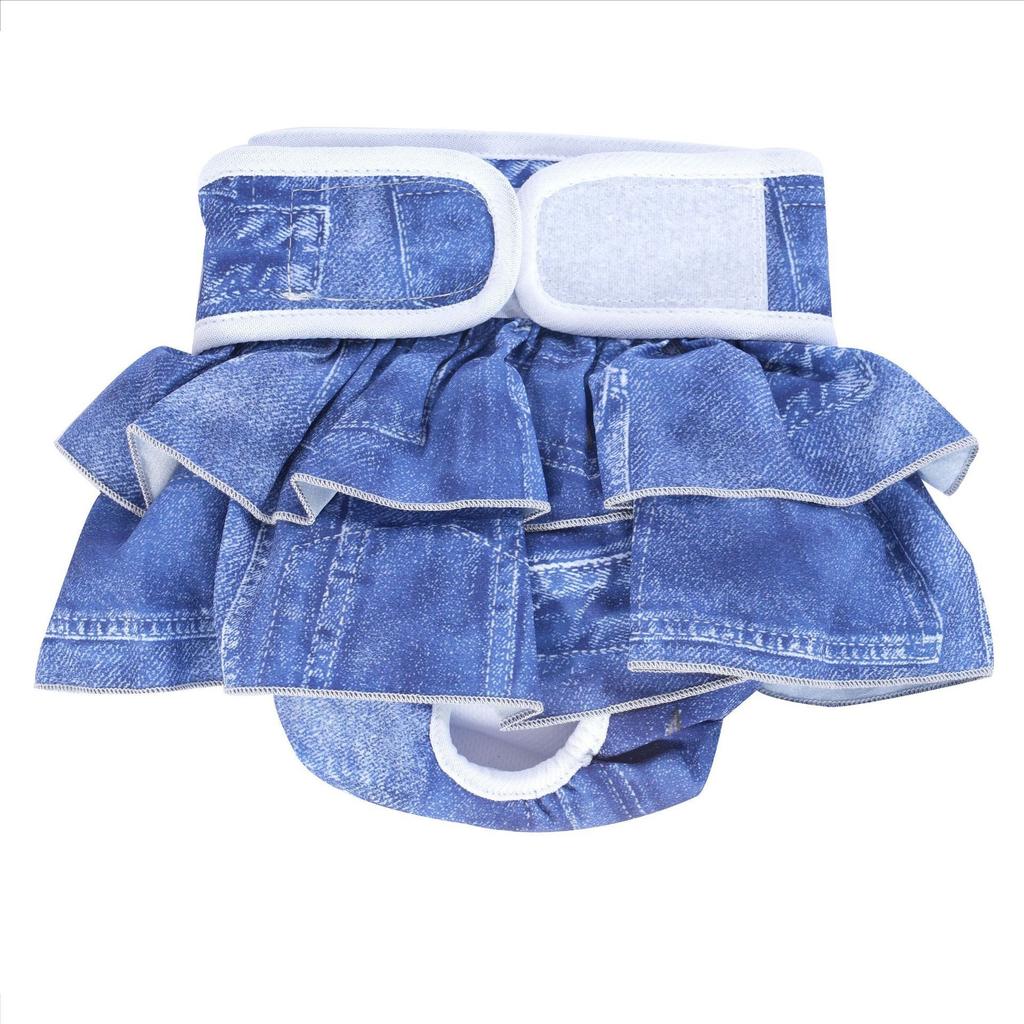 Female Dogs Diaper Pets Physiological Pants Washable Sanitary Panties Leakproof Menstrual Underwear For Small Large Dogs Shorts