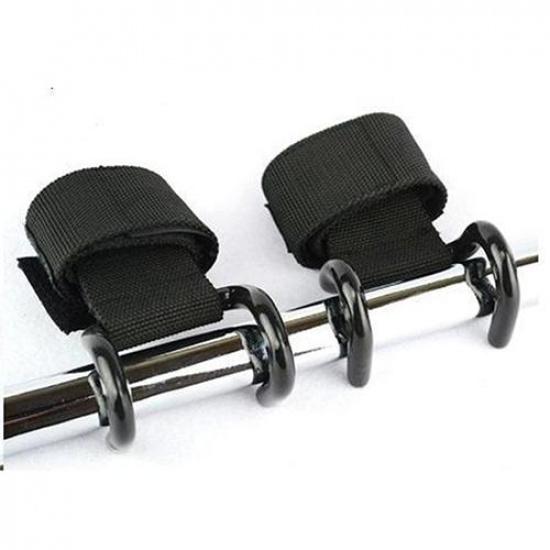 Strong Pro Vzpírání Trénink Sportovní Gym Hák Grip Rukavice Podpora zápěstí