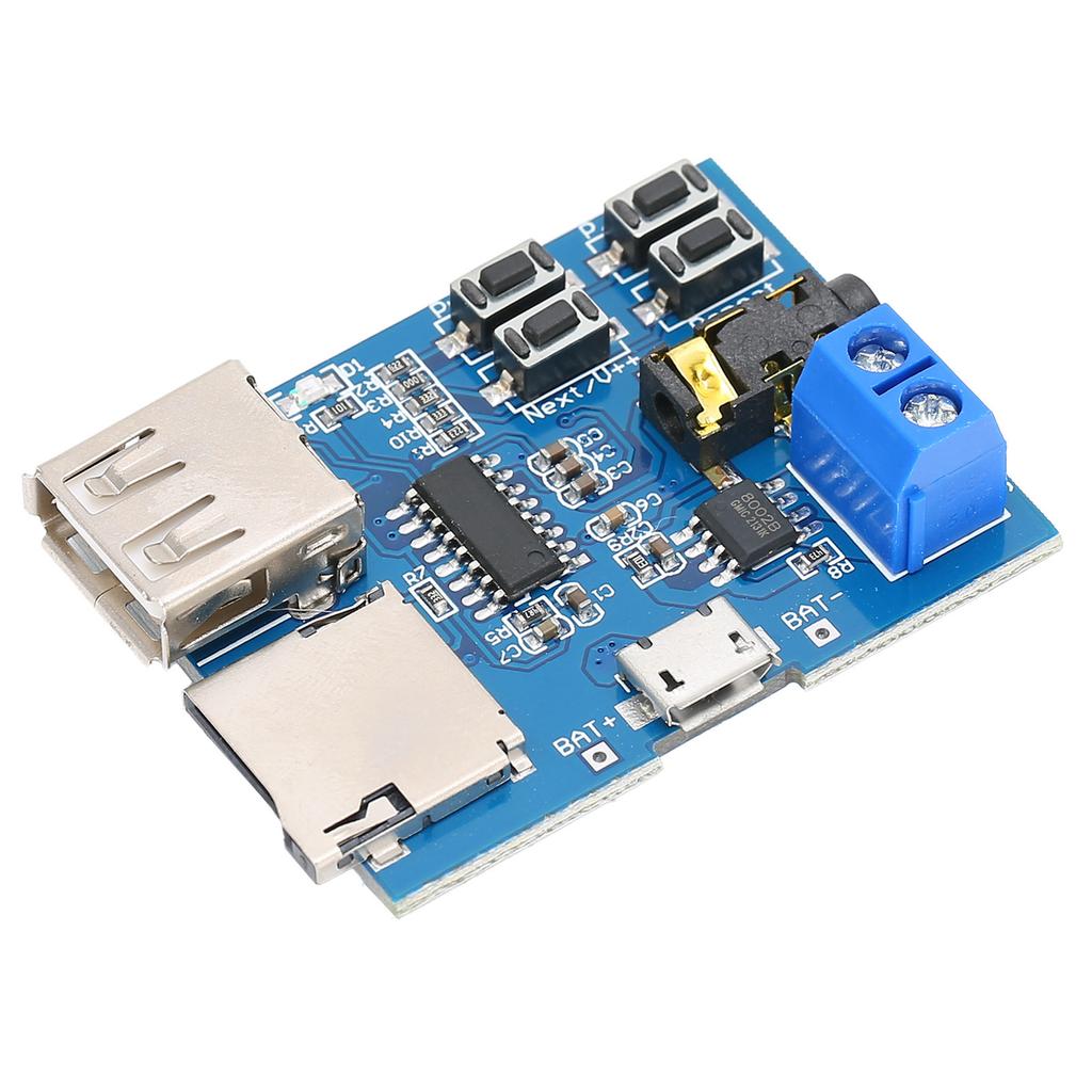 MP3 Decoding Module Lossless Power Amplifier O Receiving Decoder Board 3.7‑5.5V