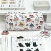 Cartoon Crayon Shinchan Large Capacity Foldable Pen Bag With Storage For Students