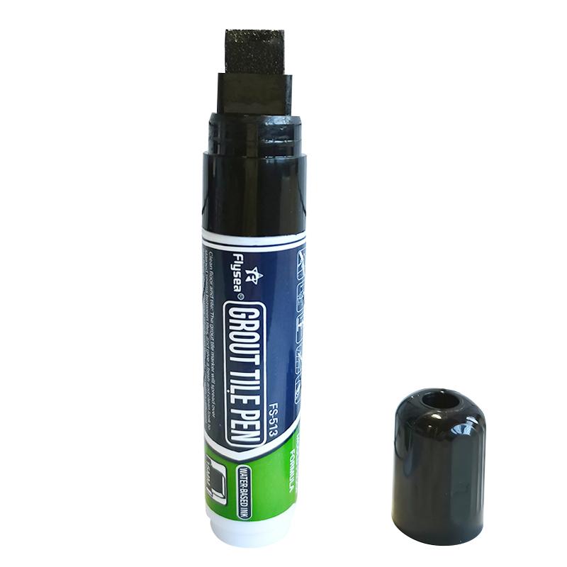 Jumbo Tip Tile Paint Marker Tile Grout Colorant and Sealer Pen for Repairing Wall чёрный