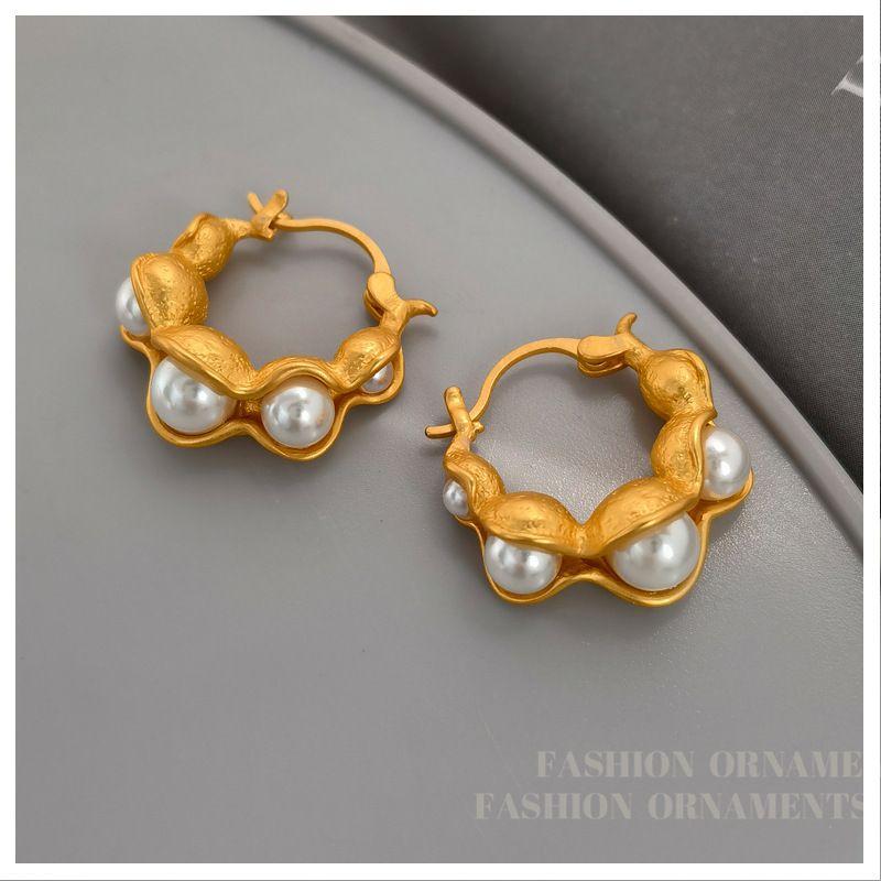 Welfare Fancy Accessible Luxury Spring/Summer New Arrival Earrings Necklace Fashion Elegant Vintage Earrings Trendy Niche Accessories