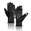 Winter Warm Fishing Gloves Fleece Full Finger Zipper Riding Outdoor Use Hiking Touch Screen Men and Women Wind Shield Water Resistant