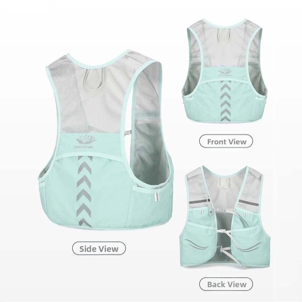 Lightweight Safety Reflective Vest Security Night Running Bag Reflective Vest Bag  Climbing