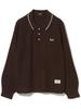 [BEAM'S HEART] L/S Knit [EXCLUSIVE] PENNEY'S FOX One-Point Knit Polo Men's D.BROWN Size S