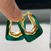 Vintage Bohemia Turquoise Cowboy Hat Boots Horse Earrings for Women Trendy Exaggerate Earring Party Wedding Jewelry Gift