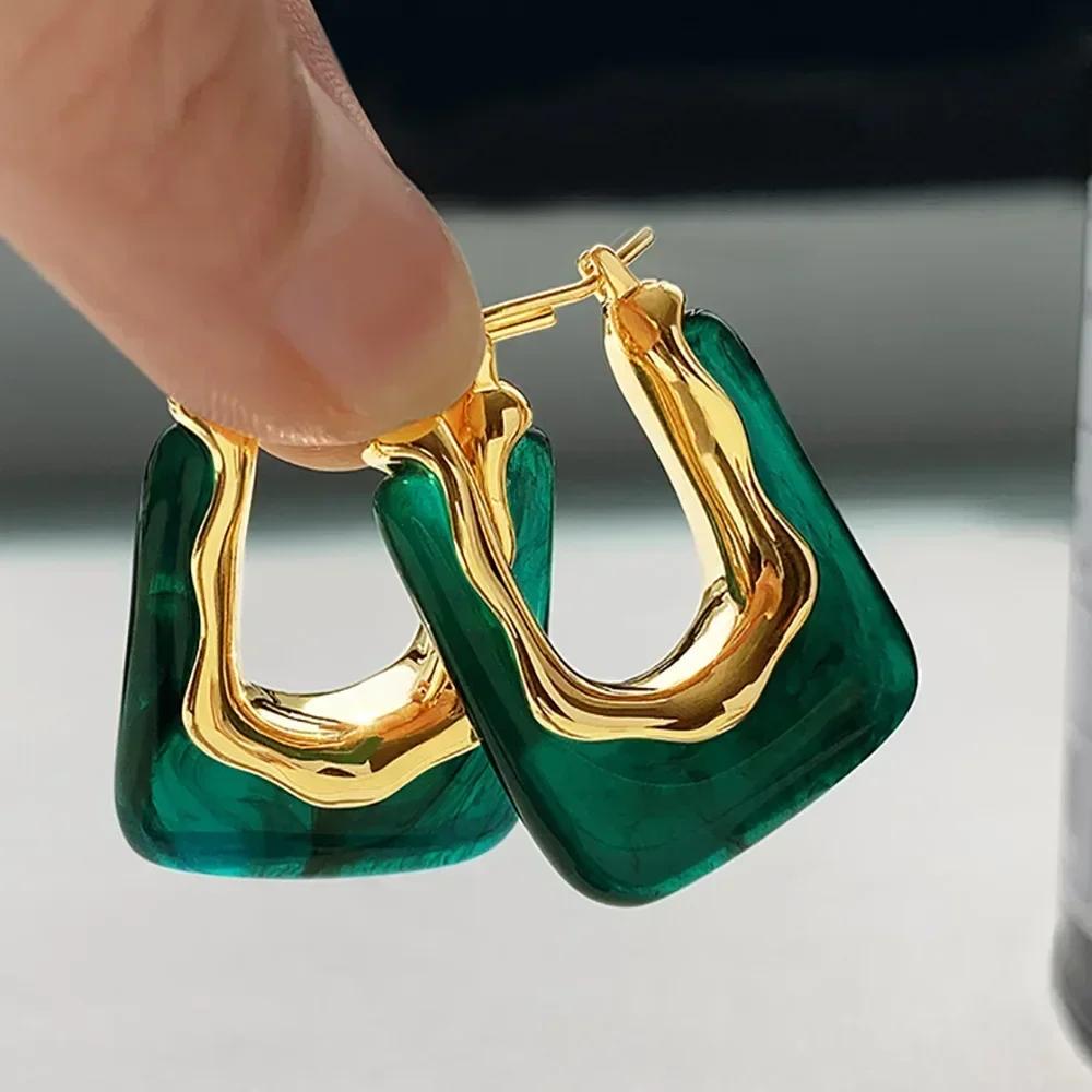 Vintage Bohemia Turquoise Cowboy Hat Boots Horse Earrings for Women Trendy Exaggerate Earring Party Wedding Jewelry Gift