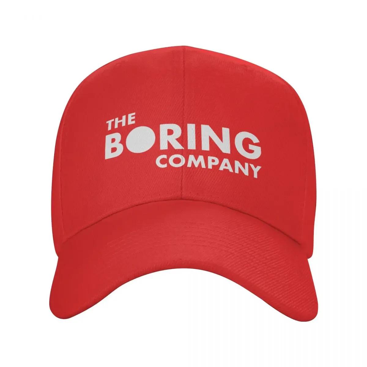 

Персонализированная бейсбольная кепка The Boring Company унисекс, женская дышащая шляпа для папы, летние спортивные кепки Snapback, кепки дальнобойщика Adjustable Cap