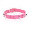 Punk Spiked Rivet Leather Choker - Harajuku Cosplay Gothic Rock Necklace