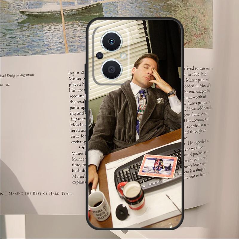 TV The Office Michael Scott Cover For OPPO Reno 12F 11F 13F 14F 10 11 12 13 14 Pro 8 Lite OPPO Find X9 X6 X5 X8 Pro Case