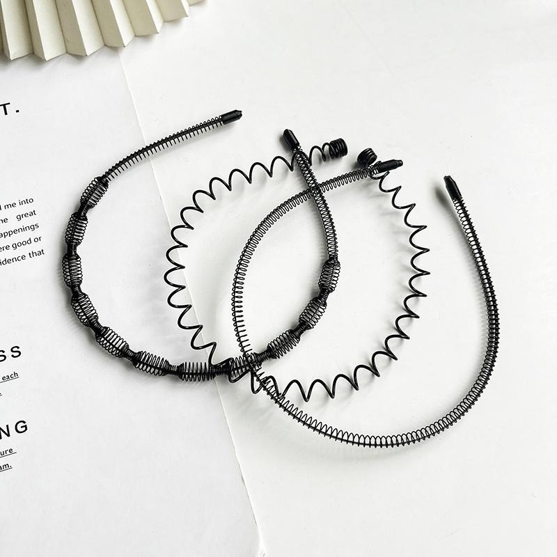 AISHG Non-slip Wash Wave Hair Bands for Women Invisible Movement Tide Simple Back Headwear Korean Hairband Girl Hair Accessories