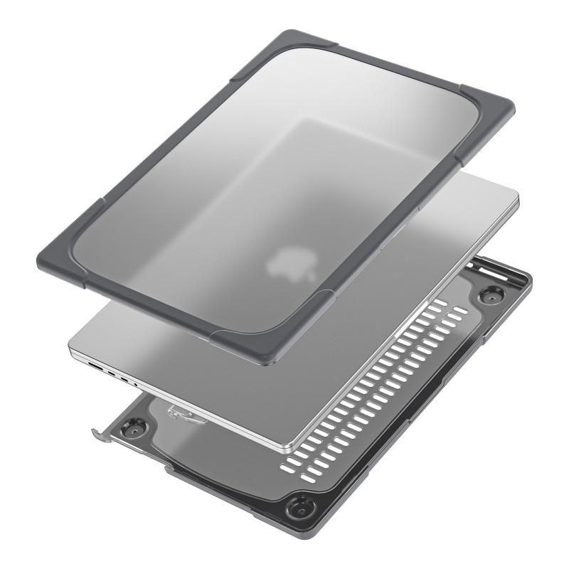 MacBook Pro 16 Air 13 Protective Case With Cooling Stand PC Shell Shockproof Cover Laptop