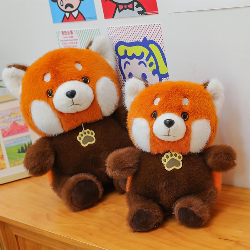 Toy Raccoon Plush Cartoon Child Bedroom Decoration Scene Dolls Animal Gifts
