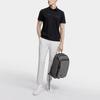 FILA Polo Shirts Men's Jet Black Polo Collar Moderate Straight Fit (Unisex) Polo Shirts F11M327116ABK