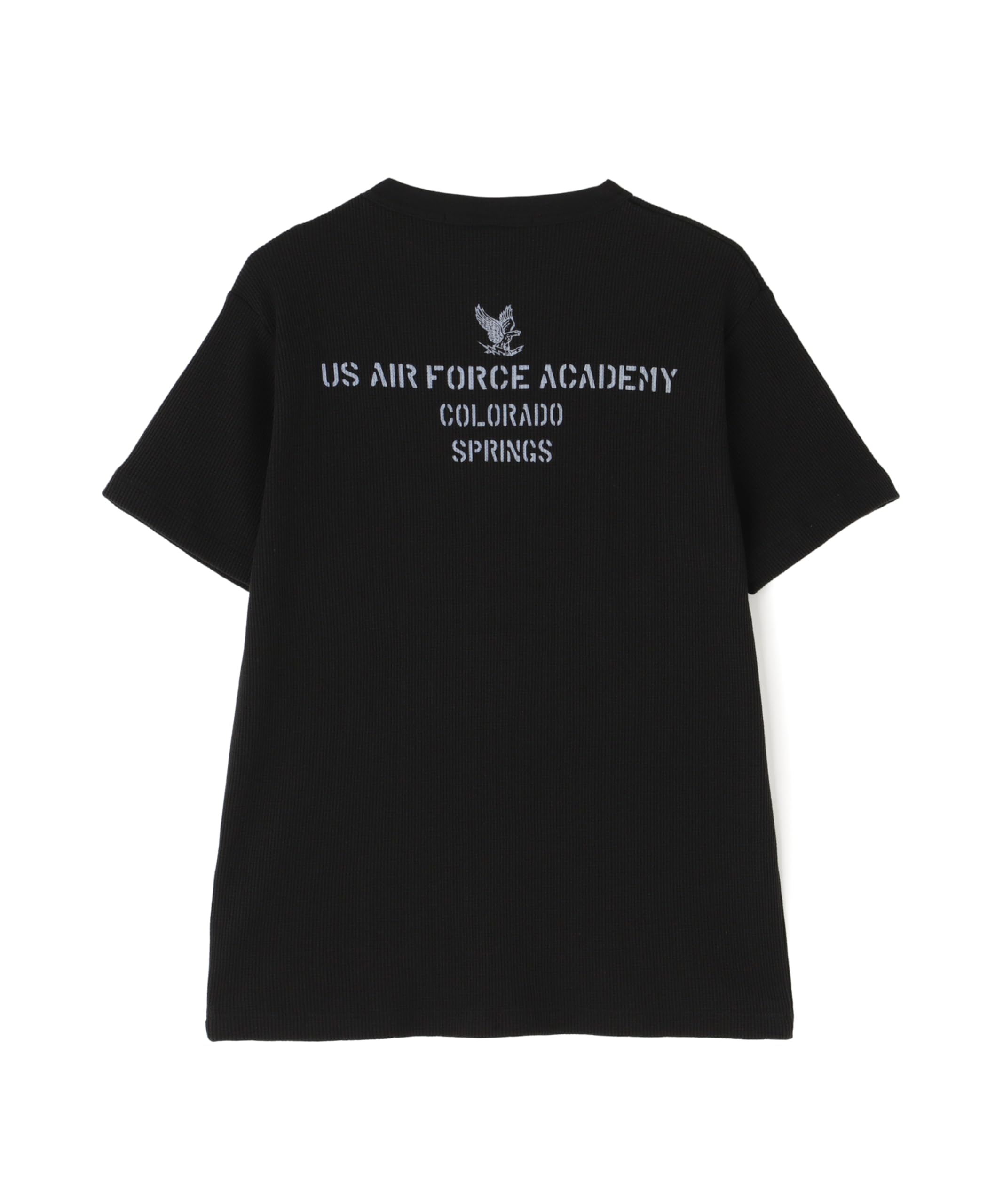 

Avirex MINI WAFFLE Short Sleeve Size T-SHIRT, Men s T-Shirt, S, 010, Black, 783-5134021